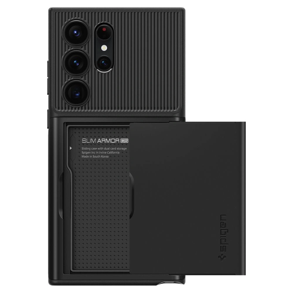 Wholesale Spigen Slim Armor CS Samsung Galaxy S23 Ultra Black - SPN2734 - {ean13} - Hurt