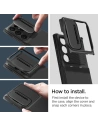 Hurtownia GSM - Etui Spigen Optik Armor Samsung Galaxy S23 Ultra Černá - SPN2735 - {ean13} - Hurt