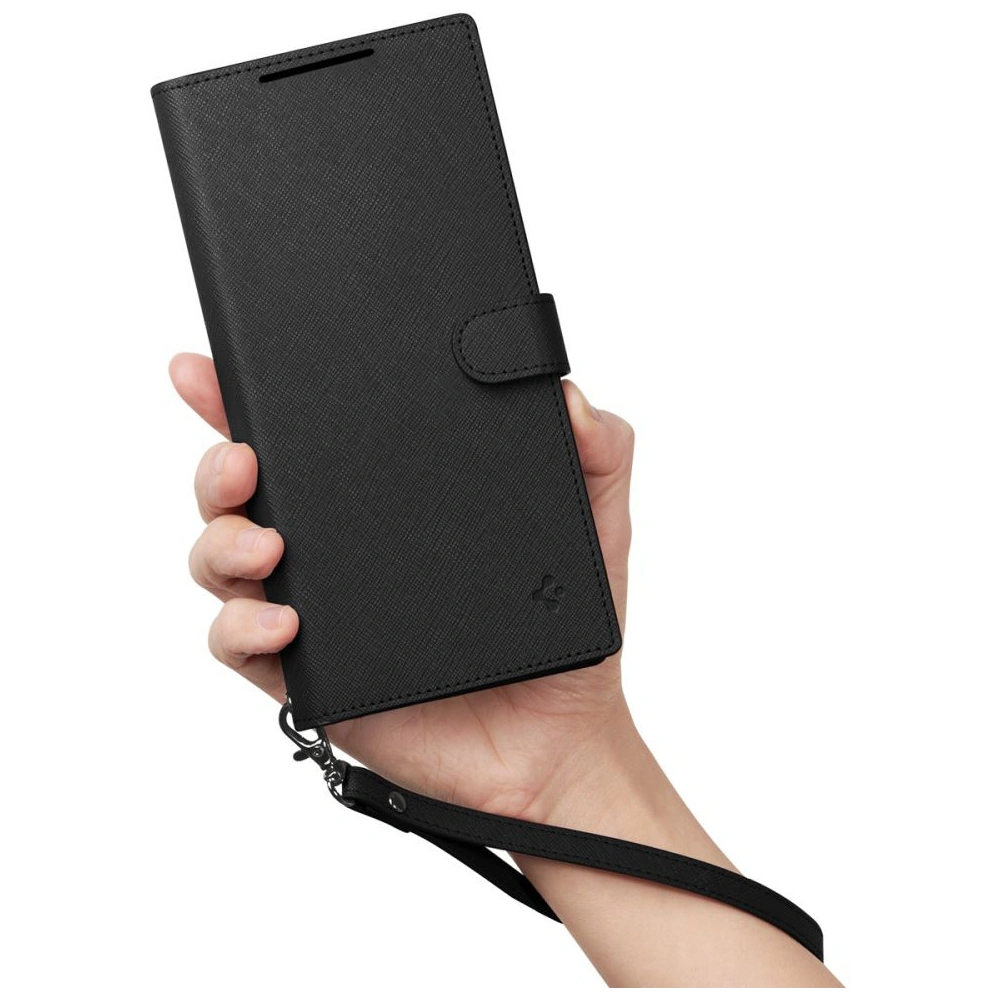 Hurtownia GSM - Etui Spigen Wallet S Plus Samsung Galaxy S23 Ultra Černé - SPN2736 - {ean13} - Hurt