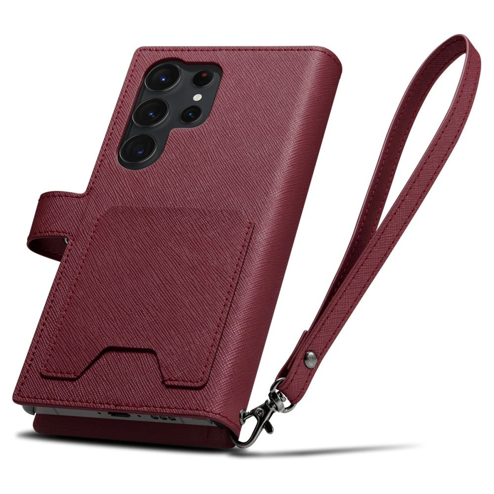Hurtownia GSM - Etui Spigen Wallet S Plus Samsung Galaxy S23 Ultra Burgundy - SPN2737 - {ean13} - Hurt