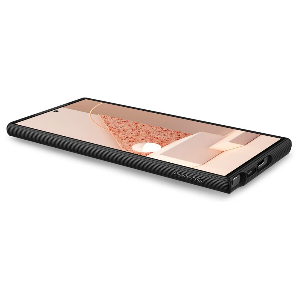 Hurtownia GSM - Etui Caseology Parallax Samsung Galaxy S23 Ultra Negru Mat - CSL93 - {ean13} - Hurt