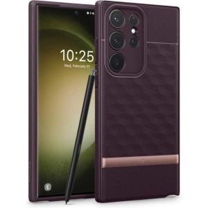 Hurtownia GSM - Etui Caseology Parallax Samsung Galaxy S23 Ultra Burgundská - CSL94 - {ean13} - Hurt