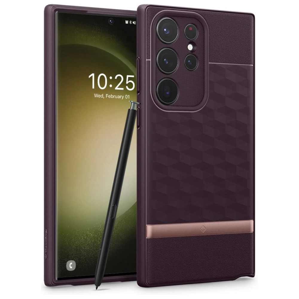 Hurtownia GSM - Etui Caseology Parallax Samsung Galaxy S23 Ultra Burgundi - CSL94 - {ean13} - Hurt