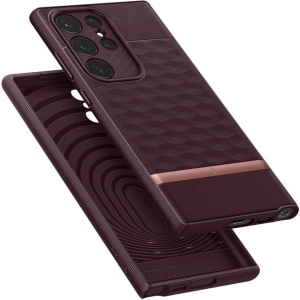 Hurtownia GSM - Etui Caseology Parallax Samsung Galaxy S23 Ultra Burgundská - CSL94 - {ean13} - Hurt