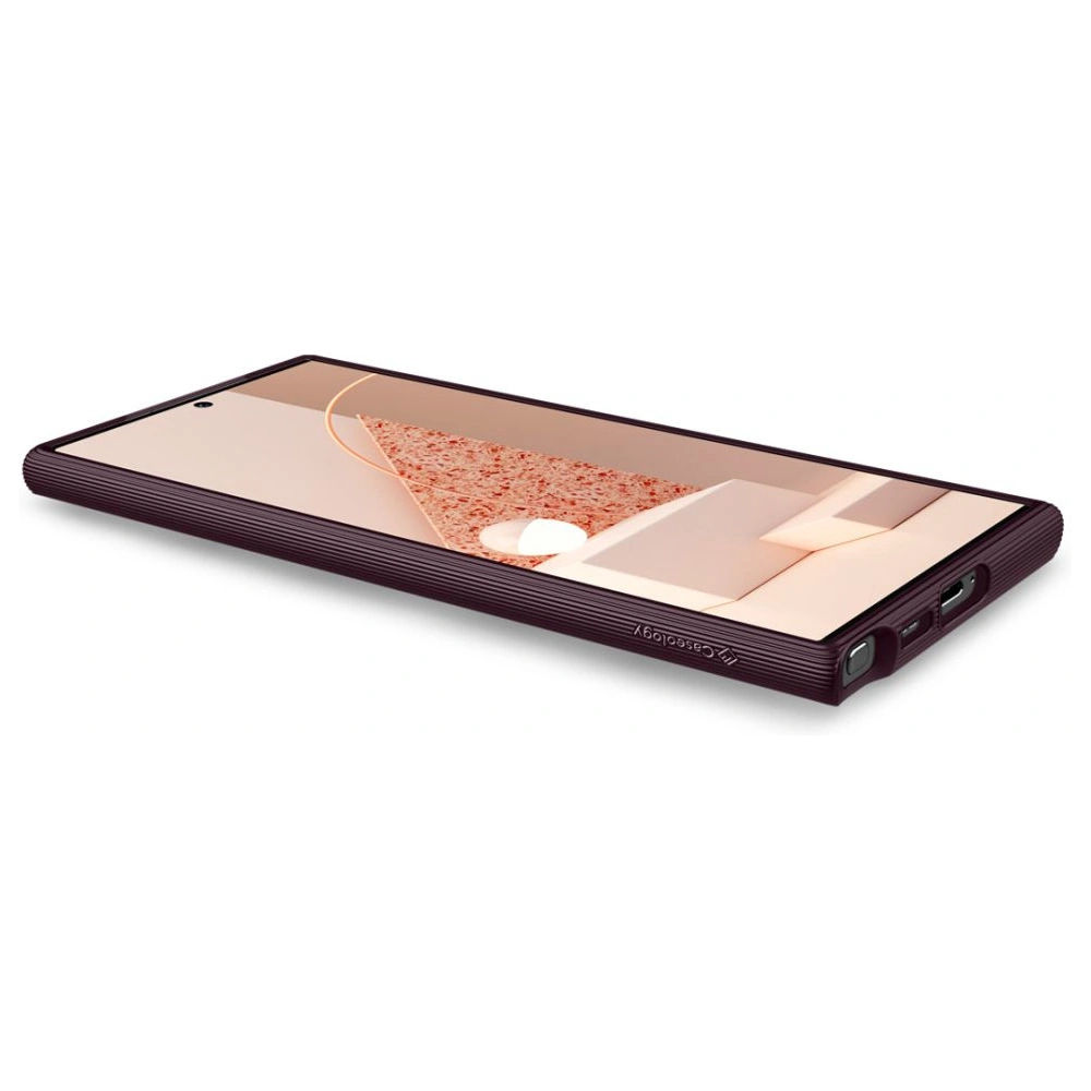 Hurtownia GSM - Etui Caseology Parallax Samsung Galaxy S23 Ultra Burgundi - CSL94 - {ean13} - Hurt