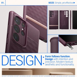 Wholesale Caseology Parallax Samsung Galaxy S23 Ultra Burgundy - CSL94 - {ean13} - Hurt