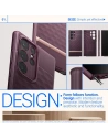 Wholesale Caseology Parallax Samsung Galaxy S23 Ultra Burgundy - CSL94 - {ean13} - Hurt