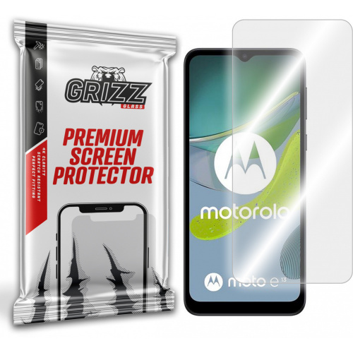 GrizzGlass Distributor - 5904063558681 - GRZ4216 - GrizzGlass HybridGlass Motorola Moto E13 - B2B homescreen