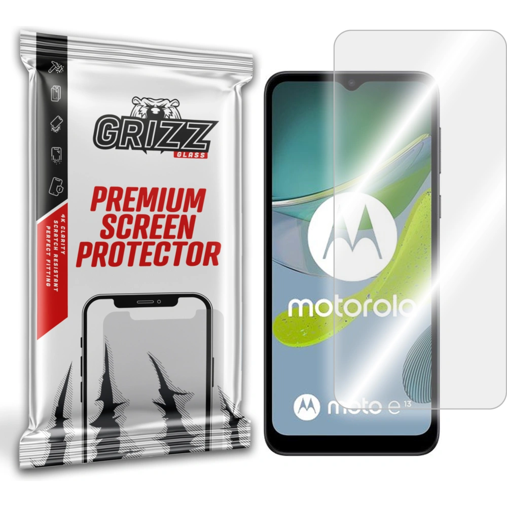 Hurtownia GSM - Hârtie hibridă GrizzGlass HybridGlass pentru Motorola Moto E13 - GRZ4216 - {ean13} - Hurt
