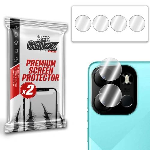 Szkło na aparat GrizzGlass HybridGlass Camera do Tecno Pop 7 Pro