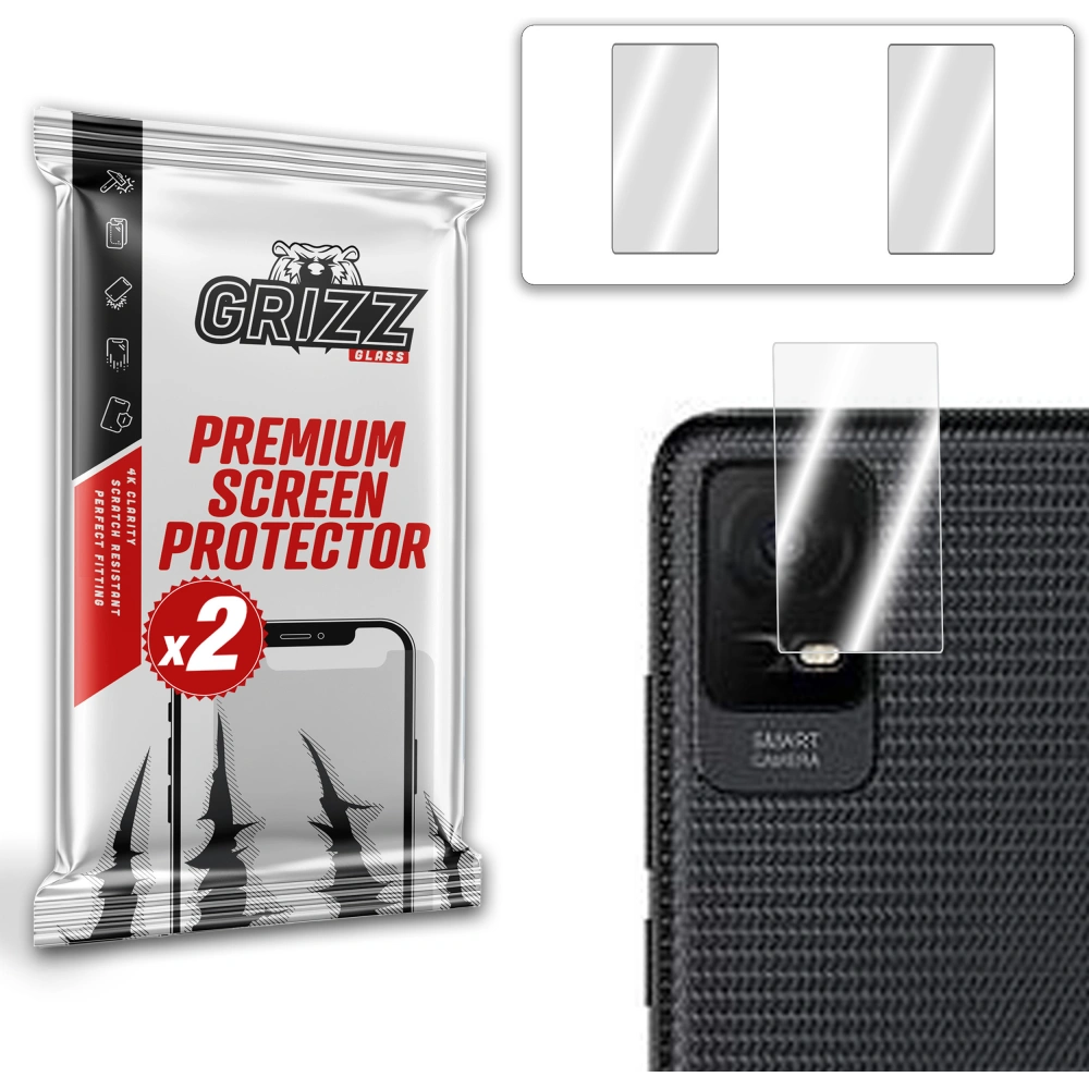 Wholesale GrizzGlass HybridGlass Camera TCL Ion X - GRZ4222 - {ean13} - Hurt