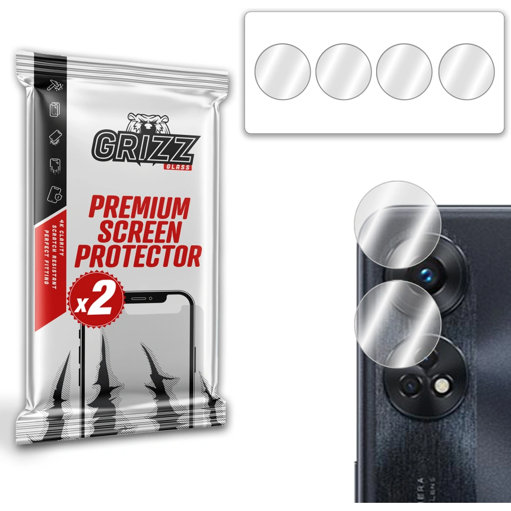Hurtownia GSM - Sticlă pentru aparat GrizzGlass HybridGlass Camera pentru Oppo Reno8 T 4G - GRZ4223 - {ean13} - Hurt