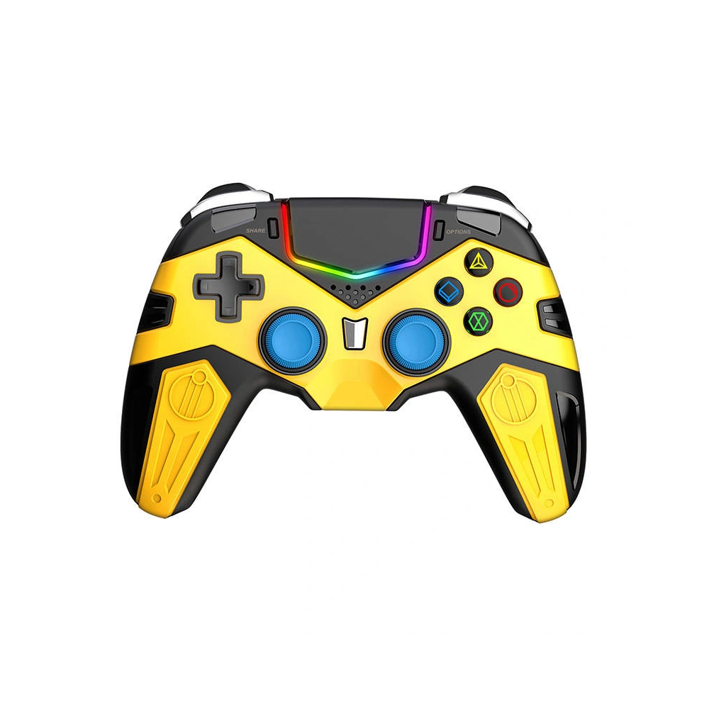 Hurtownia GSM - Bezdrátový ovladač iPega GamePad PG-P4019A s dotykovou plochou pro PS4 (žlutý) - IPG98 - {ean13} - Hurt