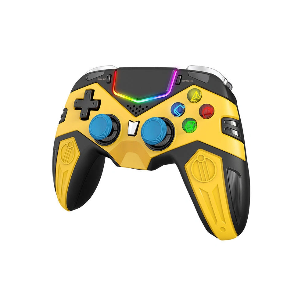 Hurtownia GSM - Bezdrátový ovladač iPega GamePad PG-P4019A s dotykovou plochou pro PS4 (žlutý) - IPG98 - {ean13} - Hurt