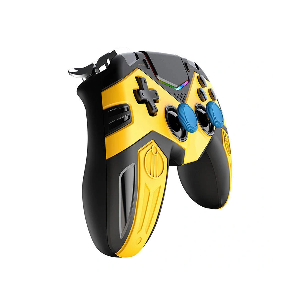 Hurtownia GSM - Bezdrátový ovladač iPega GamePad PG-P4019A s dotykovou plochou pro PS4 (žlutý) - IPG98 - {ean13} - Hurt