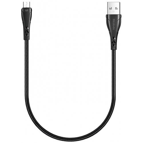Mcdodo Distributor - 6921002674508 - MDD54 - Mcdodo CA-7450 USB-A/microUSB Cable, 0.2m (black) - B2B homescreen
