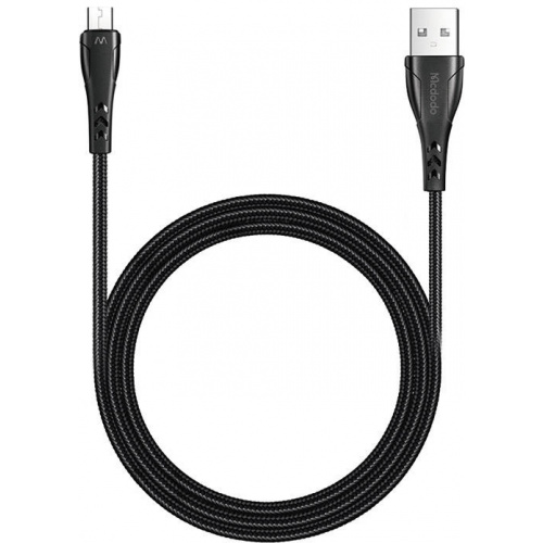 Mcdodo Distributor - 6921002674515 - MDD55 - Mcdodo CA-7451 USB-A/microUSB Cable, 1.2m (black) - B2B homescreen