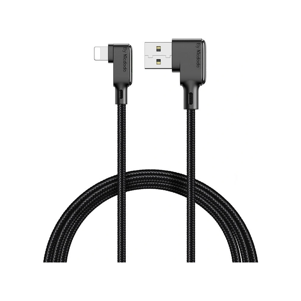 Hurtownia GSM - Kabel kątový Mcdodo CA-7510 USB-A/Lightning, 1.2m (černý) - MDD58 - {ean13} - Hurt