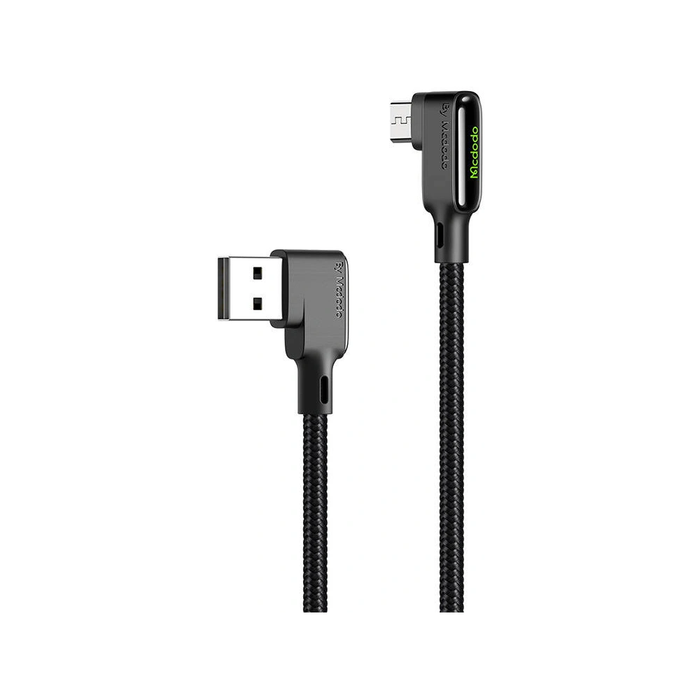Hurtownia GSM - Sarokkábel Mcdodo CA-7530 USB-A/microUSB, 1.2m (fekete) - MDD59 - {ean13} - Hurt