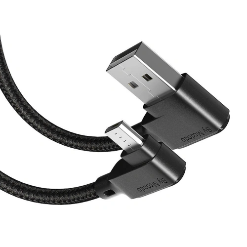 Kabel kątowy Mcdodo CA-7530 USB-A/microUSB, 1.2m (czarny)