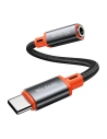 Adaptér audio Mcdodo CA-7561 USB-C/AUX mini jack 3.5mm, DAC, 0.11m (černý)