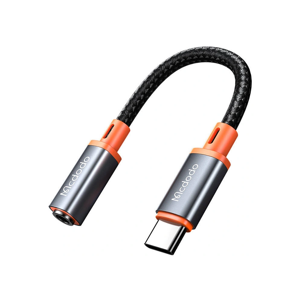Hurtownia GSM - Audio adapter Mcdodo CA-7561 USB-C/AUX mini jack 3.5mm, DAC, 0.11m (fekete) - MDD60 - {ean13} - Hurt