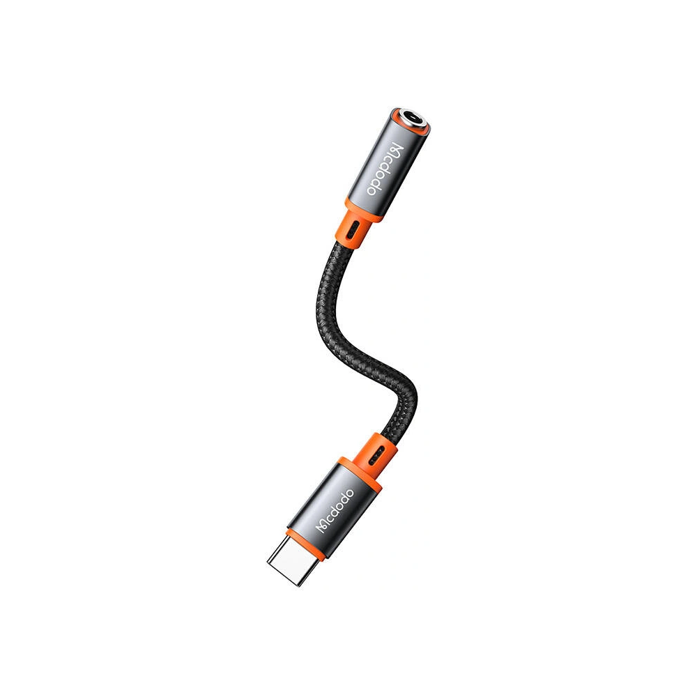 Hurtownia GSM - Audio adapter Mcdodo CA-7561 USB-C/AUX mini jack 3.5mm, DAC, 0.11m (fekete) - MDD60 - {ean13} - Hurt