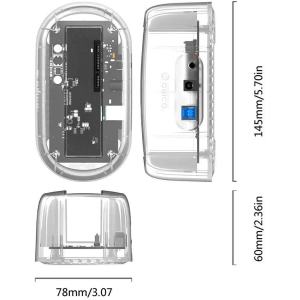 Hurtownia GSM - Dokovací stanice Orico HDD/SSD 3,5 palce USB-B 3.0, SATA III - ORC63 - {ean13} - Hurt