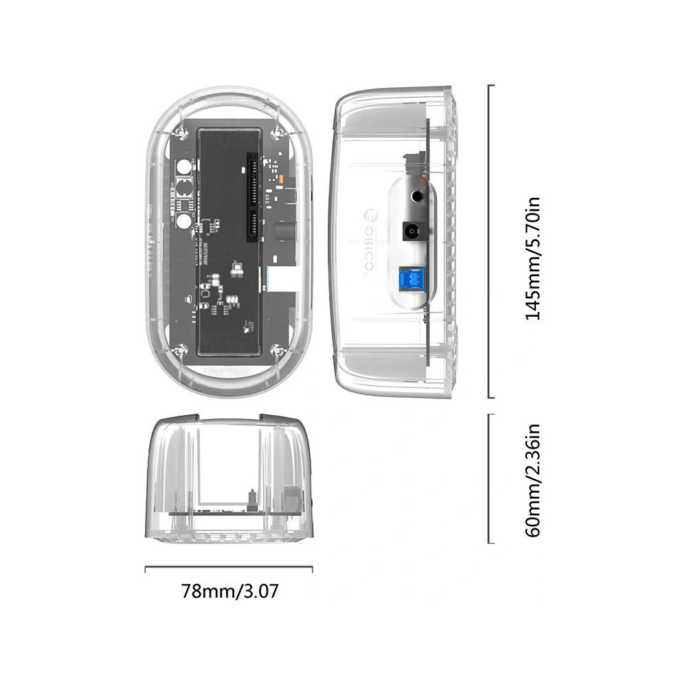 Hurtownia GSM - Dokovací stanice Orico HDD/SSD 3,5 palce USB-B 3.0, SATA III - ORC63 - {ean13} - Hurt