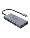 Hurtownia GSM - Adaptér Hub 5v1 Orico, HDMI 4K + USB 3.0 + VGA + AUX + USB-C PD 60W - ORC64 - {ean13} - Hurt