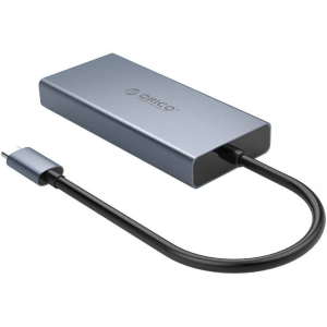 Hurtownia GSM - Adaptér Hub 5v1 Orico, HDMI 4K + USB 3.0 + VGA + AUX + USB-C PD 60W - ORC64 - {ean13} - Hurt