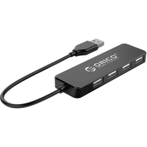 Hurtownia GSM - Adaptér Hub Orico, USB na 4x USB (černý) - ORC65 - {ean13} - Hurt