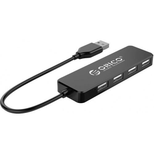 Orico Distributor - 6936761889612 - ORC65 - Orico Adapter Hub, USB to 4x USB (black) - B2B homescreen