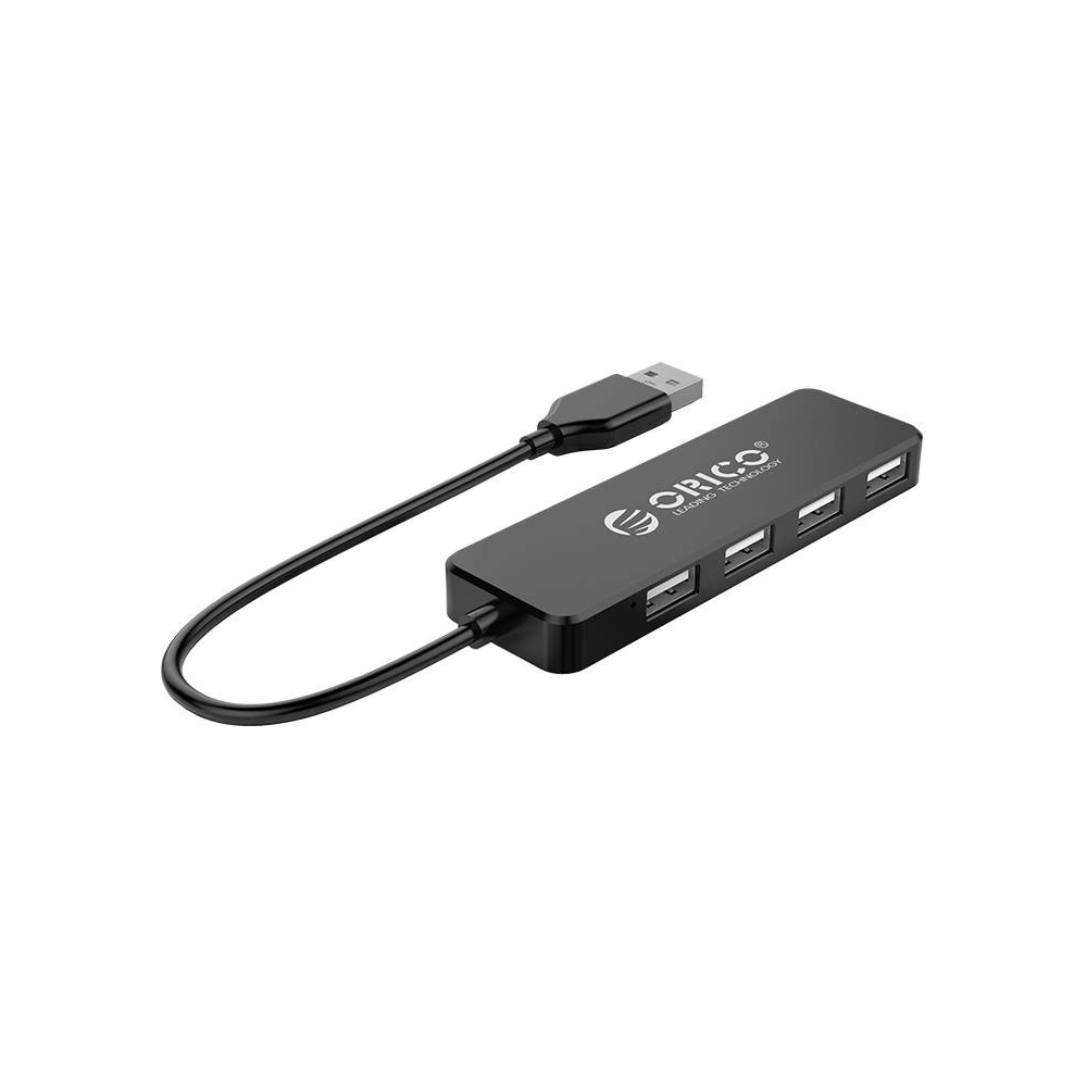 Hurtownia GSM - Adaptér Hub Orico, USB na 4x USB (černý) - ORC65 - {ean13} - Hurt