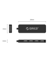 Hurtownia GSM - Adaptér Hub Orico, USB na 4x USB (černý) - ORC65 - {ean13} - Hurt