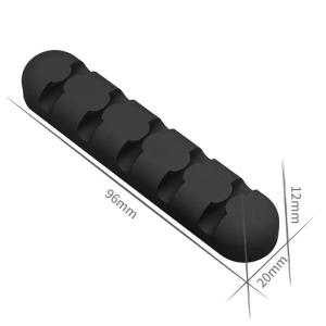Hurtownia GSM - Organizer Kabelhalter Orico 5 Slots (schwarz) - ORC67 - {ean13} - Hurt