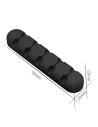 Wholesale Orico Desktop Cable Clip 5 slots (black) - ORC67 - {ean13} - Hurt