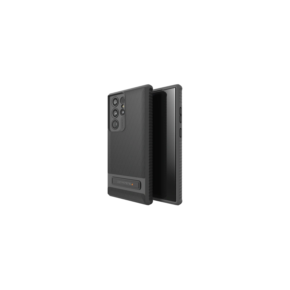 Hurtownia GSM - Case GEAR4 EverestKick Samsung Galaxy S23 Ultra (schwarz) - GER199 - {ean13} - Hurt