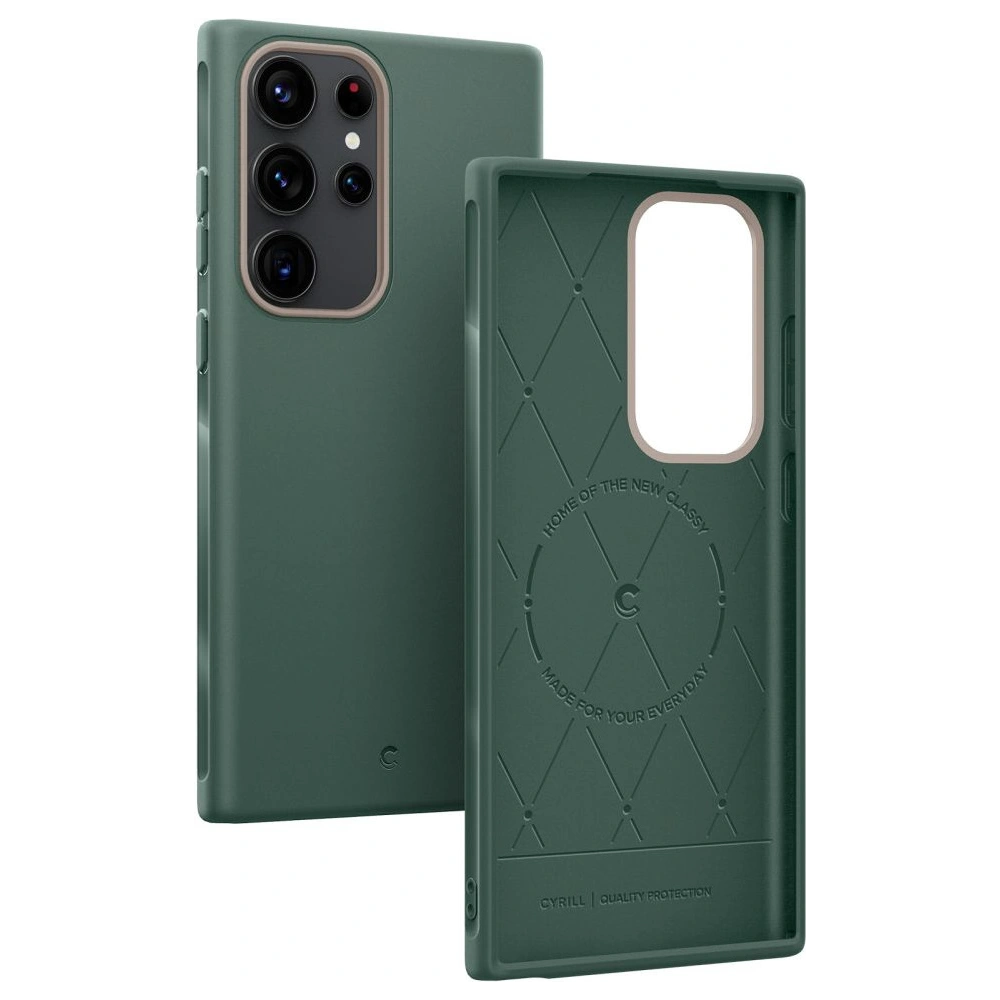 Hurtownia GSM - Case Spigen Cyrill Ultra Color Samsung Galaxy S23 Ultra Kale - SPN2739 - {ean13} - Hurt