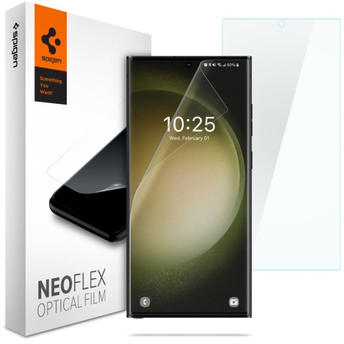 Spigen Distributor - 8809896743006 - SPN2740 - Spigen Neo Flex Samsung Galaxy S23 Ultra Clear [2 PACK] - B2B homescreen