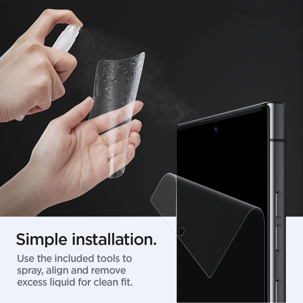Wholesale Spigen Neo Flex Samsung Galaxy S23 Ultra Clear [2 PACK] - SPN2740 - {ean13} - Hurt
