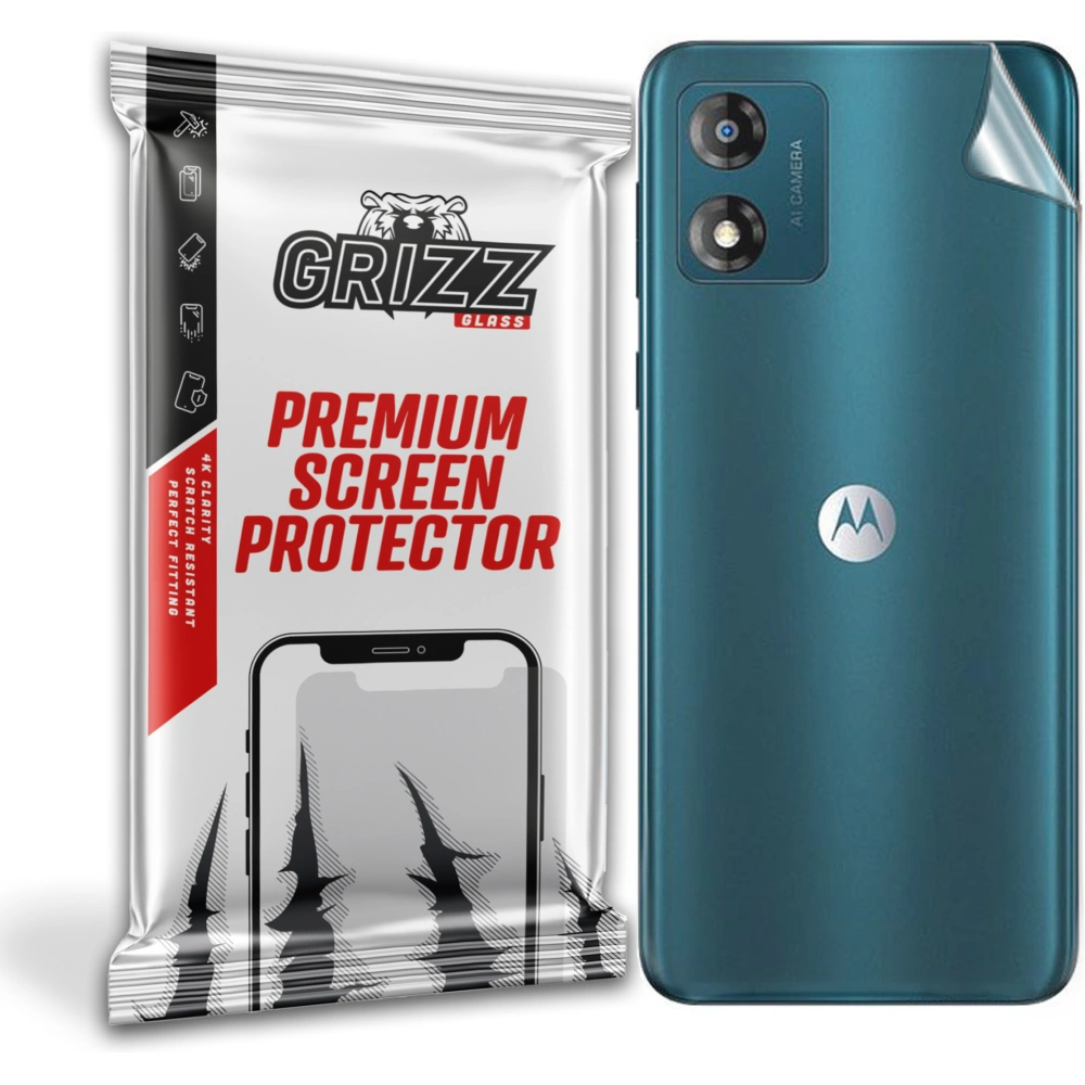 Hurtownia GSM - Folie GrizzGlass SatinSkin spate pentru Motorola Moto E13 - GRZ4235 - {ean13} - Hurt
