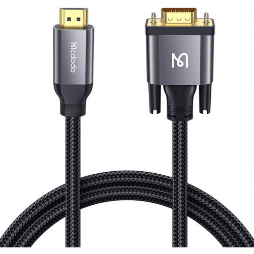 Mcdodo Distributor - 6921002677707 - MDD64 - Mcdodo CA-7770 HDMI/VGA Cable, 2m (black) - B2B homescreen