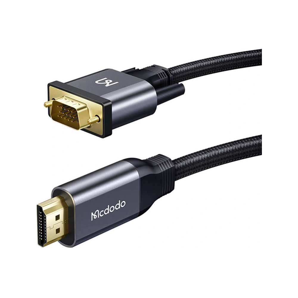 Hurtownia GSM - Videóadapter Mcdodo CA-7770 HDMI/VGA, 2m (fekete) - MDD64 - {ean13} - Hurt
