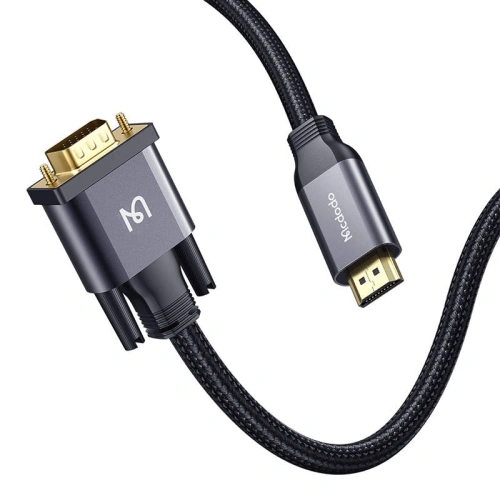 Adapter video Mcdodo CA-7770 HDMI/VGA, 2m (czarny)