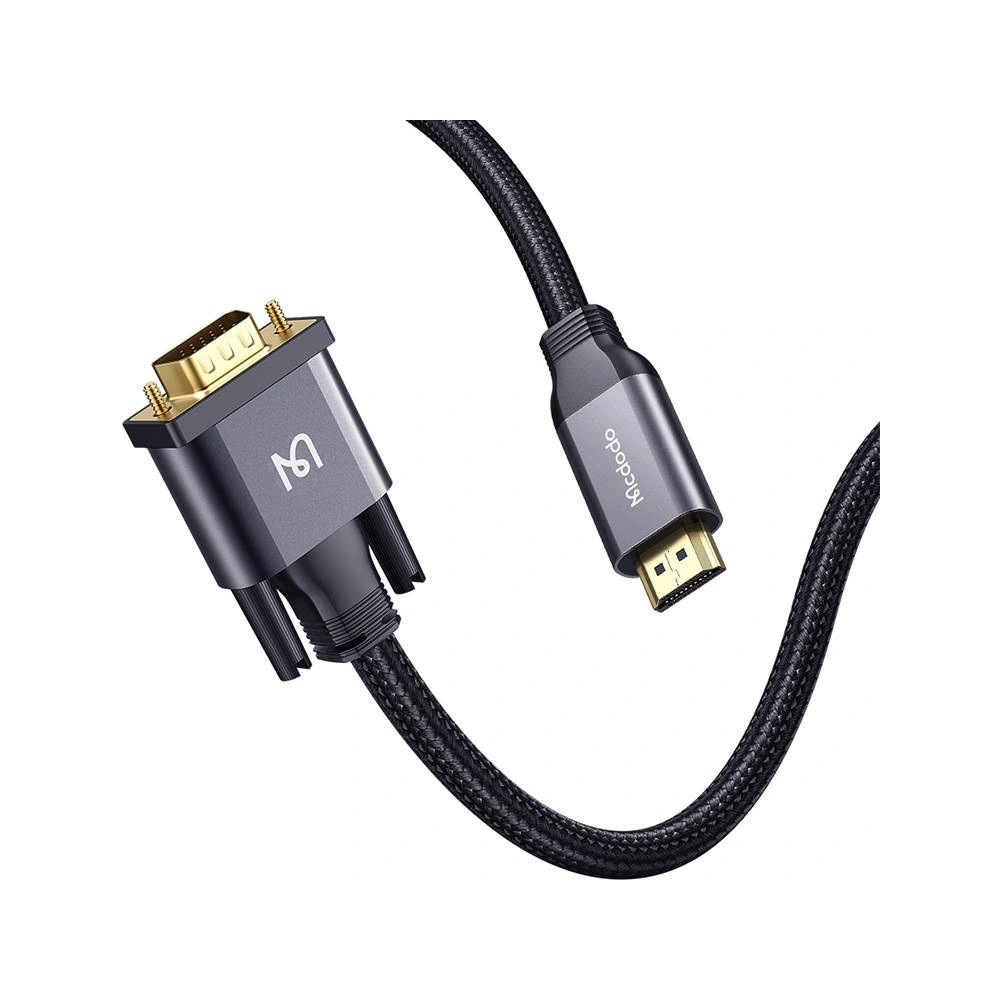 Hurtownia GSM - Videoadapter Mcdodo CA-7770 HDMI/VGA, 2m (schwarz) - MDD64 - {ean13} - Hurt
