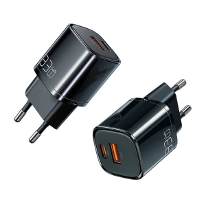 Hurtownia GSM - Nabíječka Mcdodo Nano GaN CH-0151, USB + USB-C, 33W (černá) - MDD68 - {ean13} - Hurt