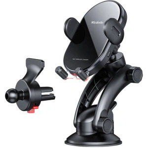 Wholesale Mcdodo CH-7620 Car Mount Holder with Wireless Charger (black) - MDD70 - {ean13} - Hurt