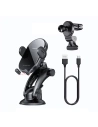 Wholesale Mcdodo CH-7620 Car Mount Holder with Wireless Charger (black) - MDD70 - {ean13} - Hurt
