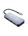 Hurtownia GSM - Adaptér Hub 6w1 Orico, HDMI 4K + 3x USB 3.0 + RJ45 + USB-C PD 100W - ORC78 - {ean13} - Hurt